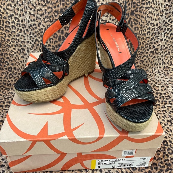 Via Spiga black strappy sandals - Picture 2 of 8